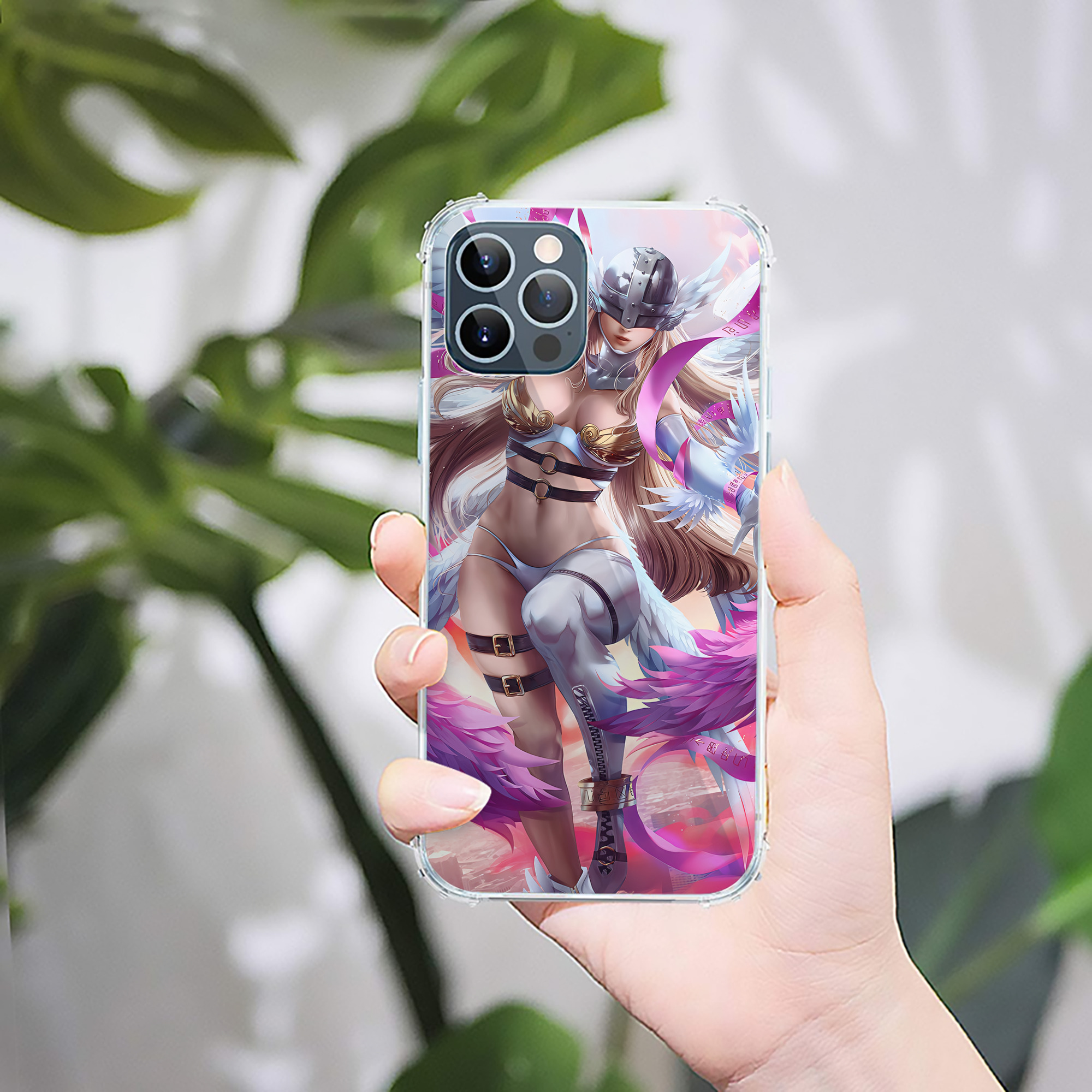 （画像用） Digimon デジタルモンスター/デジモン 【iPhone 12シリーズ対応】透明スマホケース（クリアソフトケース）